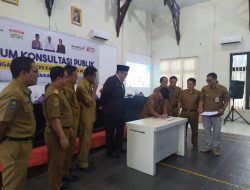 Forum Konsultasi Publik Rancangan Awal RKPD Kabupaten Parigi Moutong