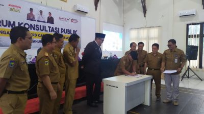 Forum Konsultasi Publik Rancangan Awal RKPD Kabupaten Parigi Moutong