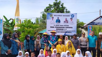 Penanganan Stunting di Parigi Moutong, TP-PKK Gelar Penanaman Pertama Gerakan 3T