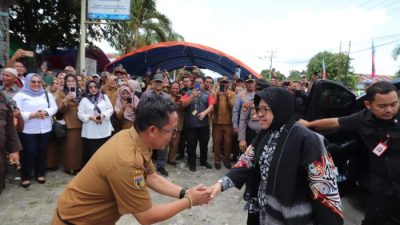 Mensos RI Tri Rismaharini Lakukan Kunjungan Kerja di Kab. Parigi Moutong