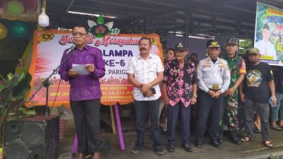 Perayaan Hari Lalampa ke-6 di Desa Toboli Berlangsung Meriah