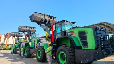 IMIP dan DSI Luncurkan Penggunaan Loader Listrik Ramah Lingkungan
