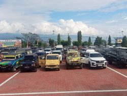 1.072 Peserta Ramaikan ‘Silaturahmi Otomotif’ Hari Bhayangkara Ke-78 di Sulteng