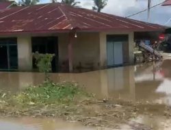 Hujan Deras Akibatkan Desa Jati Kecamatan Balinggi Terendam Air