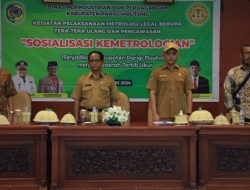 Disperindag Sosialisasi Kemetrologian, Optimalisasi UTTP di Parigi Moutong