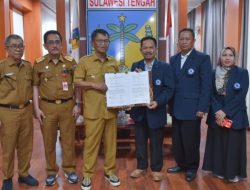 Pemprov Sulteng Teken MoU dengan Rektor Unismuh Palu