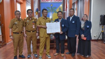 Pemprov Sulteng Teken MoU dengan Rektor Unismuh Palu
