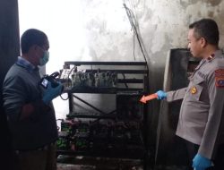 Kebakaran PLTD Luwuk Menyebabkan Listrik Seluruh Kota Mati