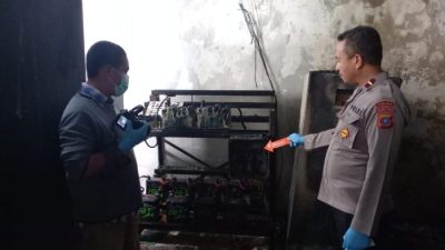 Kebakaran PLTD Luwuk Menyebabkan Listrik Seluruh Kota Mati
