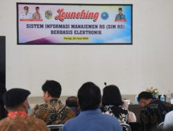 RSUD Anuntaloko Parigi Launching SIM RS Berbasis Elektronik