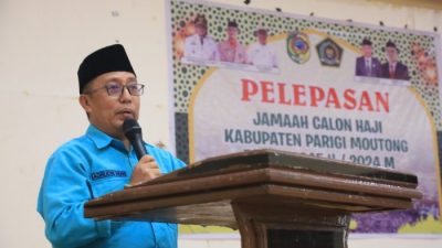 123 Jemaah Calon Haji Parigi Moutong Diberangkatkan