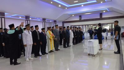 Bupati Poso Lantik Pejabat, Mengingatkan Pentingnya Pelayanan Dalam Masyarakat
