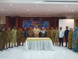 Pemda Parigi Moutong Bersama Kemenkes RI Mengadakan Komitment Percepatan Desa Open Defecation Free (ODF)
