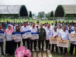 Program Tangguh Bersinar, Pemprov Sulteng Salurkan Bantuan Intervensi di 118 Desa di Kab. Sigi