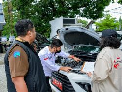 Dinas Kominfo Santik Sulteng Gelar Apel Kendaraan Dinas