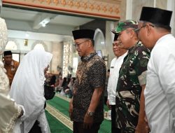 Gubernur dan Danrem 132/Tdl Resmi Menerima Jamaah Haji Asal Provinsi Sulawesi Tengah