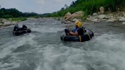 Bendungan Bonebula Ramai di Kunjungi Masyarakat, Bisa Main Arung Jeram