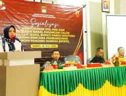 KPU Parigi Moutong Sebut Penyusunan Visi Misi Paslon Kepala Daerah Harus Menyesuasikan RPJPD
