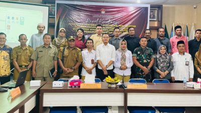 KPU Parimo Gelar Rakor Persiapan Penyerahan Dukungan Perseorangan