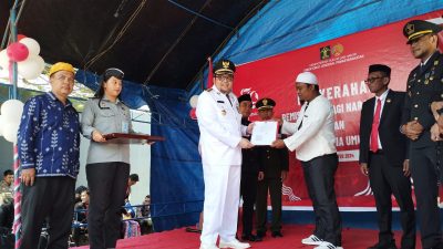 Peringatan HUT ke-79 RI, Lapas Parigi Moutong Mendapat Remisi Bagi Narapidana dan Pengurangan Masa Pidana Umum