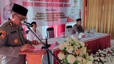 Imam Masjid dan Pegawai Syara Ikut Pelatihan Khusus Tangkal Paham Radikalisme di Parigi Moutong