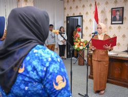Empat Pejabat Administrator dan Fungsional Sulteng Resmi Dilantik