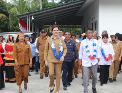 Bupati Poso Dampingi Gubernur Sulawesi Tengah dalam Program Inovasi Desa “Siap Gencar Aman Stunting”