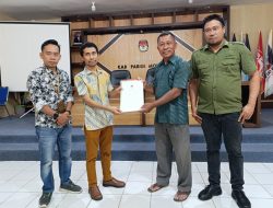 KPU Parigi Moutong Serahkan Hasil Tes Kesehatan Cakada