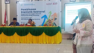 Pembinaan Statistik Sektoral Kabupaten Parigi Moutong Tahun 2024