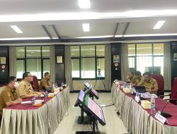 Pj Bupati Parigi Moutong Hadiri Evaluasi Kinerja oleh Itjen Kemendagri RI