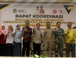 Diharapkan TPPS Harus Mampu Tekan Kasus Stunting Secara Efektif di Parigi Moutong