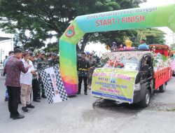 Semarak Karnaval Budaya di Pantai Kilo 5 Sambut HUT ke-12 Luwuk Selatan