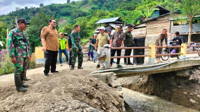 Monitoring dan Evaluasi Pekerjaan Fisik, Pj Bupati Tekankan Harus Tepat Waktu
