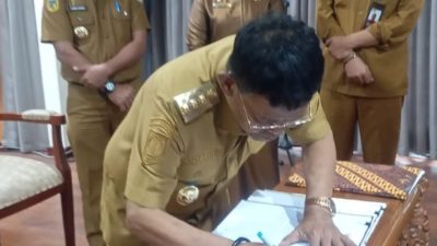 Menjaga Kualitas Udara, Rusdy Mastura Teken MoU Pengoperasian SPKUA di Morowali