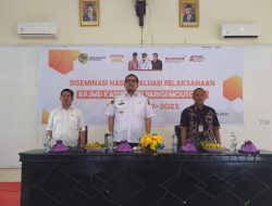Diseminasi Hasil Evaluasi Atas Pelaksanaan RPJMD Kabupaten Parigi Moutong Periode 2019-2023