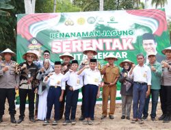 Kapolres Parigi Moutong dan Pemda Dukung Penanaman Jagung 1 Juta Hektar