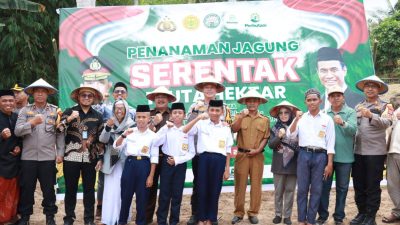 Kapolres Parigi Moutong dan Pemda Dukung Penanaman Jagung 1 Juta Hektar