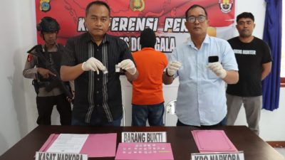 Polres Donggala Ungkap Kasus Narkoba di Wilayah Pantai Barat
