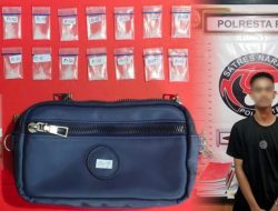 Satresnarkoba Polresta Palu Berhasil Bongkar 16 Paket Sabu