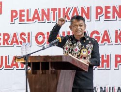 Ketum PB FORKI Lantik Pengurus FORKI Sulteng, Gubernur Dorong Persiapan Atlet Menuju PON XXII