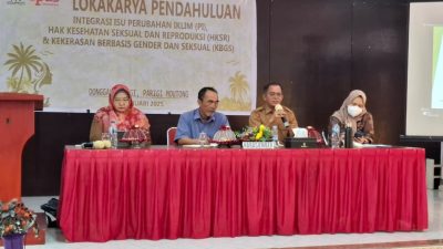 Yayasan IPAS dan YMP Bersama Pemda Parigi Moutong Gelar Lokakarya Integrasi Isu Perubahan Iklim, HKSR, dan KBGS