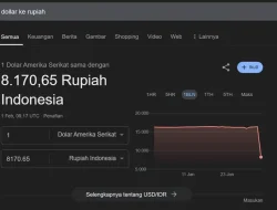 Nilai Tukar Dolar AS Masih Stabil di Kisaran Rp16 Ribuan, Bukan Rp8.170