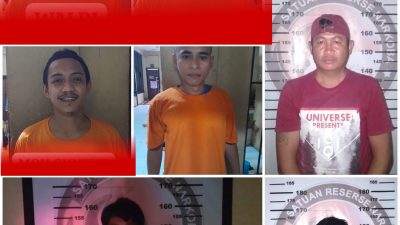 Polisi Berhasil Tangkap Kembali 7 Tahanan yang Kabur dari Polres Parigi Moutong