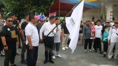 Wabup Poso Lepas Peserta Jalan Santai Family Day 2025