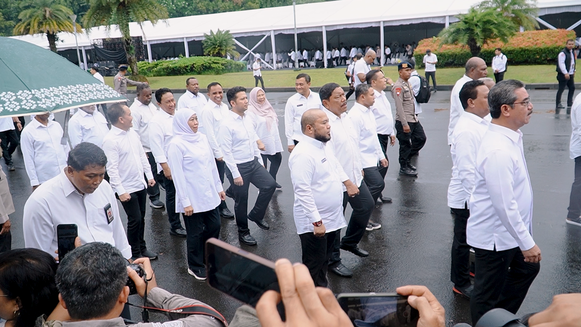 Gubernur Terpilih Sulawesi Tengah Hadiri Gladi Bersih Pelantikan di Monas