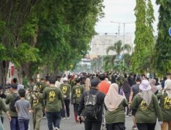 Jelang Hari Pemilu 2024, KPU Sulteng Gelar Jalan Santai