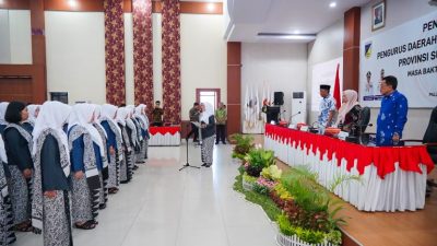 Gubernur Sulteng Kukuhkan Pengurus IBI, Dorong Peningkatan Layanan Kebidanan