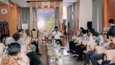 Gubernur Sulteng Diskusikan Pengembangan Infrastruktur Dengan UPT Balai Kementerian PUPR