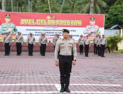 Jelang PSU Pilkada 2024, Polres Parigi Moutong Gelar Apel Pasukan Pengamanan