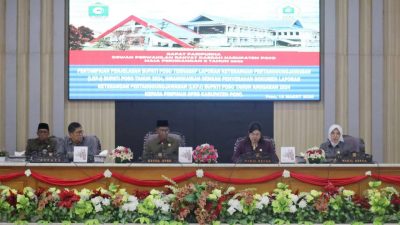 Serahkan LKPJ 2024, DPRD Poso Diharapkan Beri Rekomendasi Strategis